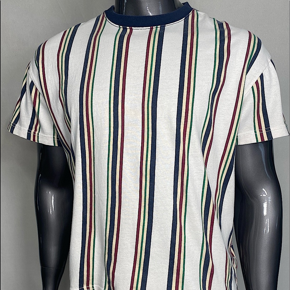 URBAM OUTFITTERS SHORT SLEEVES STRIPPED TEE SHIRT
